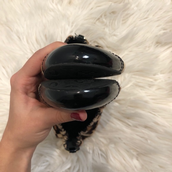 Tory Burch leopard fur ballet flats - Picture 6 of 8